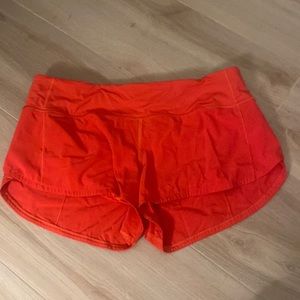 LuLu lemon shorts sped up lined.